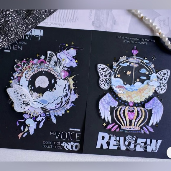 Waterproof PET Tape cute, lovely,Flower, journal sticker, Notebook, hand account - Picture 4 of 7